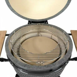 Kamado Grill Guru Classic Large Øint 46cm Sur Chariot -Vente Napoléon barbecue ceramique grill guru classic large sur chariot 12
