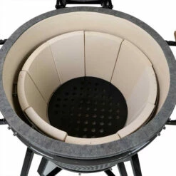 Kamado Grill Guru Classic Large Øint 46cm Sur Chariot -Vente Napoléon barbecue ceramique grill guru classic large sur chariot 13