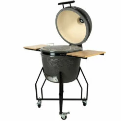 Kamado Grill Guru Classic Large Øint 46cm Sur Chariot -Vente Napoléon barbecue ceramique grill guru classic large sur chariot 5