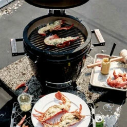 Kamado The Bastard Compact Classic Øint 33cm à Poser Ou Encastrer -Vente Napoléon barbecue ceramique the bastard compact sans deflecteur 6