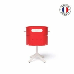 Barbecue Charbon Aluvy Marcel Originale (pied Blanc) + Couvercle - 12 Couleurs