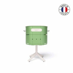 Barbecue Charbon Aluvy Marcel Originale (pied Blanc) + Couvercle - 12 Couleurs -Vente Napoléon barbecue charbon aluvy marcel original avec couvercle 5