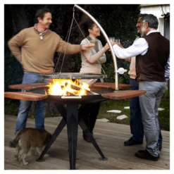 Brasero Barbecue Suspendu BalGrill 1200 -Vente Napoléon barbecue charbon brasero nielsen balgrill 1200 2