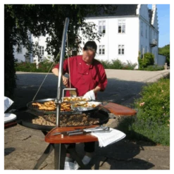 Brasero Barbecue Suspendu BalGrill 1200 -Vente Napoléon barbecue charbon brasero nielsen balgrill 1200 3