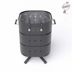 Barbecue Gaz Aluvy Lulu Basalte (pied Anthracite) + Couvercle 2 Brûleurs - 12 Couleurs -Vente Napoléon barbecue gaz aluvy lulu basalte avec couvercle 2 bruleurs 12