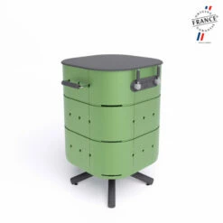 Barbecue Gaz Aluvy Lulu Basalte (pied Anthracite) + Couvercle 2 Brûleurs - 12 Couleurs -Vente Napoléon barbecue gaz aluvy lulu basalte avec couvercle 2 bruleurs 8