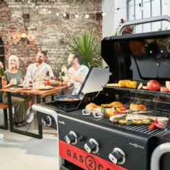 Barbecue Gaz Et Charbon Hybride Char-Broil Gas2Coal 330 2.0 3 Brûleurs + 1 Latéral -Vente Napoléon barbecue gaz charbon char broil gastocoal 330 20 6