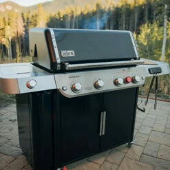 Barbecue Gaz Weber Genesis EX-435 4 Brûleurs -Vente Napoléon barbecue gaz weber genesis ex 435 noir 4 bruleurs 14