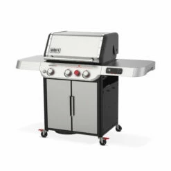 Barbecue Gaz Weber Genesis SX-325S 3 Brûleurs -Vente Napoléon barbecue gaz weber genesis sx 325s inox 3 bruleurs 2