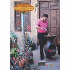 Cheminée Mexicaine Barbecue Sur Base Mexico Trade Center Acapulco 100 Cm Marron -Vente Napoléon bbq cheminee acapulco 100cm marron sur base 1