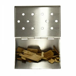 Boîtier De Fumage Barbecue Republic Triangle Inox -Vente Napoléon boitier de fumage triangle inox barbecue republic 2