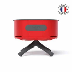 Braséro Plancha Aluvy Sam Basalte (pied Gris Anthracite) Inox Avec Couvercle -Vente Napoléon brasero aluvy sam basalte plancha inox avec couvercle 3