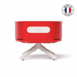 Braséro Aluvy Sam Originale (pied Blanc) Grilles Et Couvercle - 12 Couleurs -Vente Napoléon brasero aluvy sam originale avec grilles et couvercle 3
