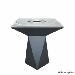 Braséro Plancha Artiss G1 Graphite 90 Cm Plaque Inox -Vente Napoléon brasero artiss g1 graphite plancha acier inoxydable 6