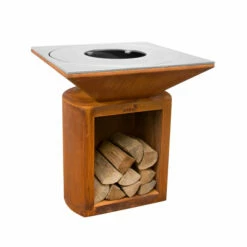 Braséro Plancha Artiss G2 Corten 90 Cm Plaque Acier