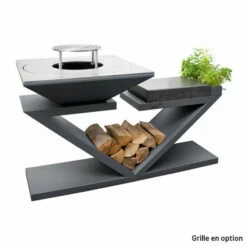 Braséro Plancha Artiss G5 Graphite 90 Cm Plaque Inox Et Tablette Granit -Vente Napoléon brasero artiss g5 graphite plancha acier inoxydable et tablette granite 5