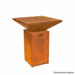 Braséro Plancha Artiss G7 Basic Corten 74 Cm Acier -Vente Napoléon brasero artiss g7 basic corten plancha acier carbone 4