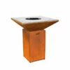 Braséro Plancha Artiss G7 Corten 90 Cm Plaque Acier -Vente Napoléon brasero artiss g7 corten plancha acier carbone