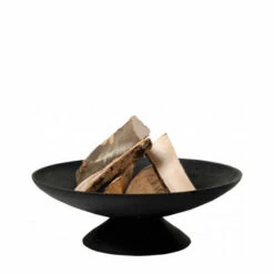 ESSCHERT DESIGN Braséro De Jardin Ø80 X H26 Cm Fonte + 1/2 Grille Bbq -Vente Napoléon brasero de jardin o80 x h26 cm fonte 12 grille bbq 1