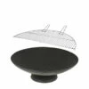 ESSCHERT DESIGN Braséro De Jardin Ø80 X H26 Cm Fonte + 1/2 Grille Bbq -Vente Napoléon brasero de jardin o80 x h26 cm fonte 12 grille bbq