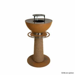 Braséro Plancha Masuria Juno 600 Corten -Vente Napoléon brasero plancha masuria juno 600 corten 3