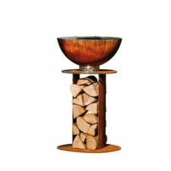 Braséro Plancha Masuria Stilo 600 Corten -Vente Napoléon brasero plancha masuria stilo 600 corten 1