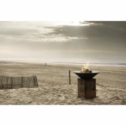 Braséro Plancha OFYR Classic 100 Acier Corten -Vente Napoléon brasero plancha ofyr classic 100 100 4