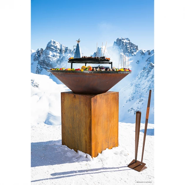 Braséro Plancha OFYR Classic 85 Acier Corten 10 Braséro Plancha OFYR Classic 85 Acier Corten – Image 8