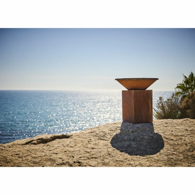 Braséro Plancha OFYR Classic 85 Acier Corten 3 Braséro Plancha OFYR Classic 85 Acier Corten