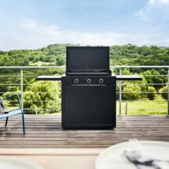 Couvercle Plancha Forge Adour Modern 75 Acier Avec Charnière