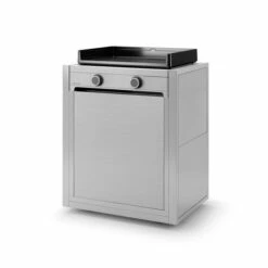 Chariot Sur Mesure Plancha Forge Adour Modern 60 Inox -Vente Napoléon chariot inox pour plancha forge adour modern 60 2