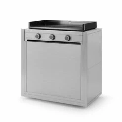 Chariot Sur Mesure Plancha Forge Adour Modern 75 Inox -Vente Napoléon chariot inox pour plancha forge adour modern 75 2