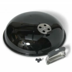 Couvercle Barbecue Charbon Weber 47 Cm Noir Intense