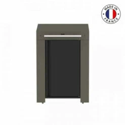 Desserte Universelle Plancha 1 Feu Eno Felix 60X60 Cm Acier Gris -Vente Napoléon desserte pour plancha eno felix 60x60 cm acier gris 2