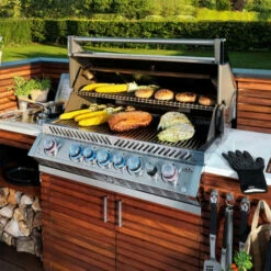 Napoleon Barbecue Gaz Encastrable Napoléon Prestige Pro 665 Inox 5 Brûleurs + 1 Rôtissoire -Vente Napoléon encastrable napoleon infrarouge inox pro 665 2