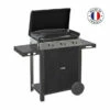 Ensemble Plancha Gaz Eno Initial 65 Inox Sur Chariot + Capot -Vente Napoléon ensemble plancha gaz eno initial 65 acier avec capot sur chariot acier eno