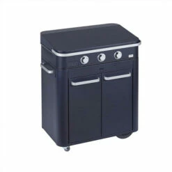 Ensemble Plancha Gaz Enosign 80 Blue Navy Avec Capot Sur Chariot Blue Navy Eno -Vente Napoléon ensemble plancha gaz enosign 80 blue navy avec capot sur chariot blue navy eno 5