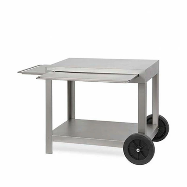 Ensemble Plancha Gaz Le Marquier Amalia 375 Inox Avec Capot Sur Desserte En Inox 6 Ensemble Plancha Gaz Le Marquier Amalia 375 Inox Avec Capot Sur Desserte En Inox – Image 4