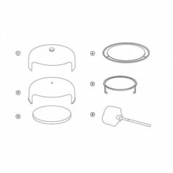 Four à Pizza Pour OFYR 85 -Vente Napoléon four a pizza ofyr 85 2