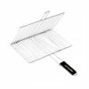 Grille Double Cook'in Garden Rectangulaire 40 X 30 Cm Acier Chromé -Vente Napoléon grille double rect 40x30cm