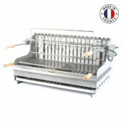 Grilloir Avec Tournebroche Le Marquier Irissary Inox à Poser Ou Encastrer