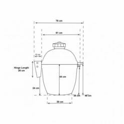 Barbecue Céramique Kamado Joe Classic 2 Øint 46cm à Poser Ou Encastrer -Vente Napoléon kamado joe classic 2 a poser 2
