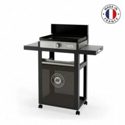 Ensemble Plancha électrique Le Marquier 150 Duo La Plancha Française 1 Feu 50 X 35 Sur Chariot