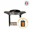 Ensemble Plancha électrique Roller Grill PL600E Inox Sur Chariot En Bois Et Inox Roller Grill 2 Ensemble Plancha électrique Roller Grill PL600E Inox Sur Chariot En Bois Et Inox Roller Grill -Vente Napoléon plancha electrique pl600e inox roller grill sur chariot en bois et inox roller grill