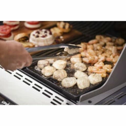 Plancha Réversible Barbecue Gaz Weber Summit 400 Et 600 Fonte -Vente Napoléon plancha en fonte bbq weber summit 400 600 5