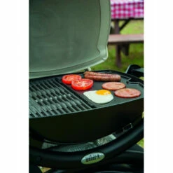 Plancha Barbecue Gaz Weber Q2000 27 X 19.5 Cm Fonte -Vente Napoléon plancha fonte pour barbecue weber q2000 27 x 195 cm 2