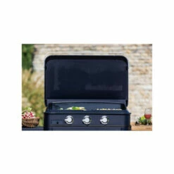 Plancha Gaz Eno 80 Enosign Acier Blue Navy 3 Brûleurs 70 X 40 Avec Couvercle -Vente Napoléon plancha gaz eno 80 enosign blue navy 3 bruleurs 70 x 40 avec couvercle 3