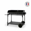 Ensemble Plancha Gaz Le Marquier Pakita 4105 Acier Noir 4 Brûleurs 105 X 55 Avec Desserte -Vente Napoléon plancha gaz le marquier pakita 4105 acier noir sur chariot