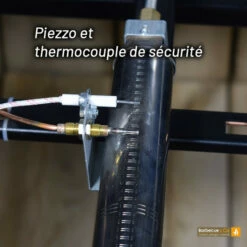 Ensemble Plancha Gaz Le Marquier Pakita 4105 Acier Noir 4 Brûleurs 105 X 55 Avec Desserte -Vente Napoléon plancha gaz le marquier pakita 4105 acier noir sur chariot 7