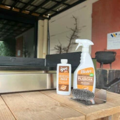 Pack Entretien Plancha -Vente Napoléon set produits nettoyants plancha 3